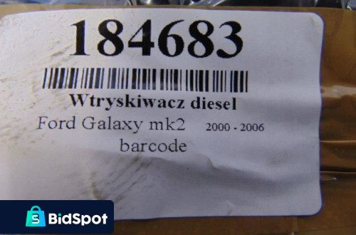 FORD GALAXY MK2 1.9TDI POMPO-WTRYSK 038130073AK