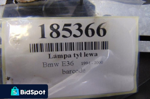 BMW E36 COMPACT LAMPA TYL LEWA