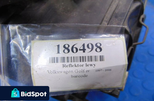 VOLKSWAGEN GOLF IV REFLEKTOR LEWY