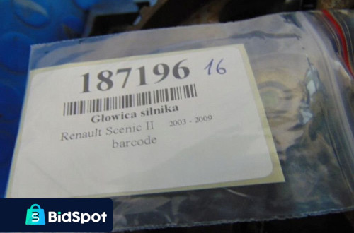 RENAULT SCENIC II GŁOWICA SILNIKA 1.5DCI 347759
