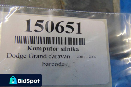 DODGE GRAND CARAVAN 2.5CRD KOMPUTER 0281010290