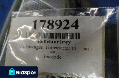 VOLKSWAGEN TRANSPORTER T4 REFLEKTOR LEWY