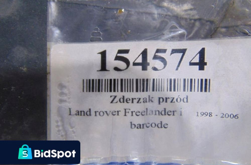 LAND ROVER FREELANDER I ZDERZAK PRZÓD
