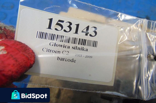 CITROEN C2 C3 1.4 8V GŁOWICA 9634005110