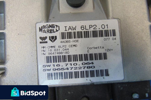 PEUGEOT 307 1.4 9654722780 KOMPUTER SILNIKA