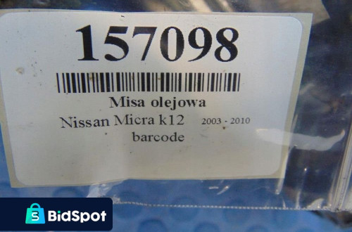 NISSAN MICRA K12 1.2 16V MISA OLEJOWA 1111-BX005