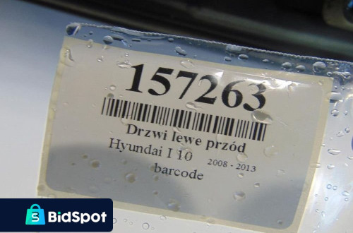 HYUNDAI I10 DRZWI LEWE PRZEDNIE