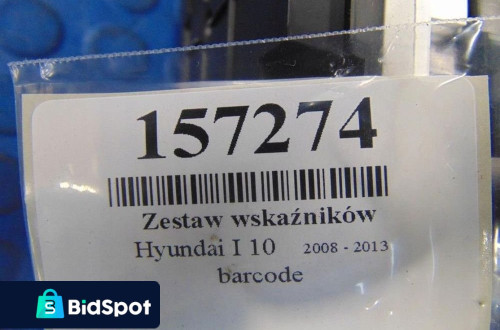HYUNDAI I10 1.1 12V ZESTAW WSKAŹNIKÓW