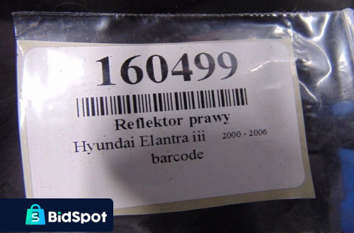HYUNDAI ELANTRA III REFLEKTOR PRAWY