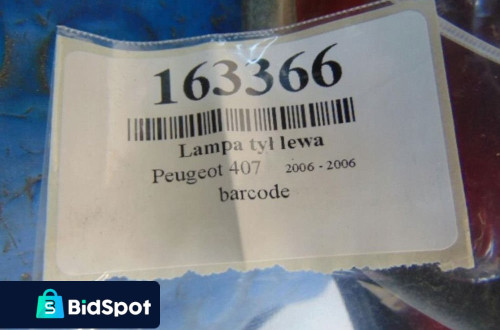 AUDI TT LAMPA TYL LEWA EU