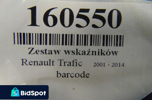 RENAULT TRAFIC II 1.9DCI LICZNIK 8200390135-A