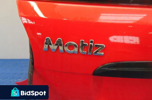 CHEVROLET MATIZ II TYLNA KLAPA