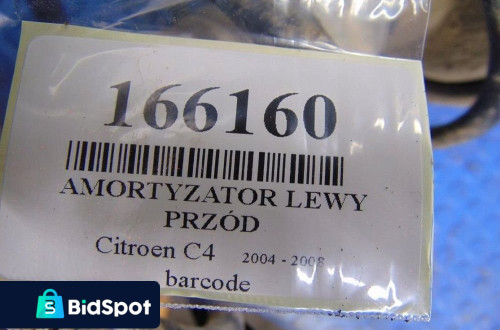 CITROEN C4 1.6HDI AMORTYZATOR LEWY PRZÓD