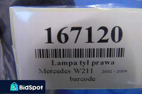 MERCEDES W211 LIFT SEDAN LAMPA TYŁ PRAWA