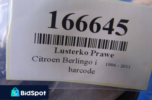 CITROEN BERLINGO I LIFT LUSTERKO PRAWE