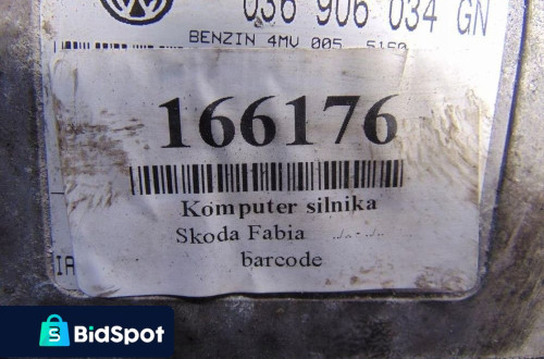SKODA FABIA I 1.4 KOMPUTER SILNIKA 036906034GN