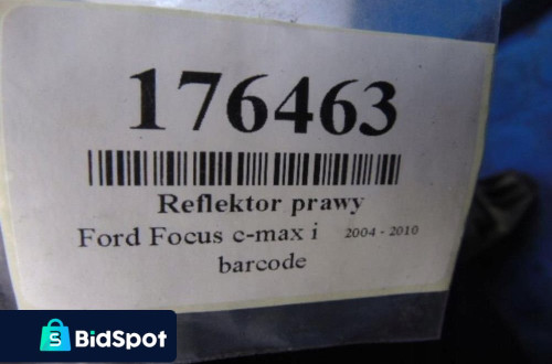 FORD C-MAX I REFLEKTOR PRAWY