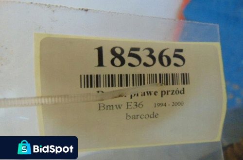 BMW E36 COMPACT DRZWI PRAWE LAK 309/7