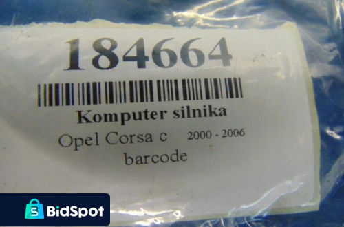 OPEL CORSA C KOMPUTER SILNIKA 1.2 12V 55350551