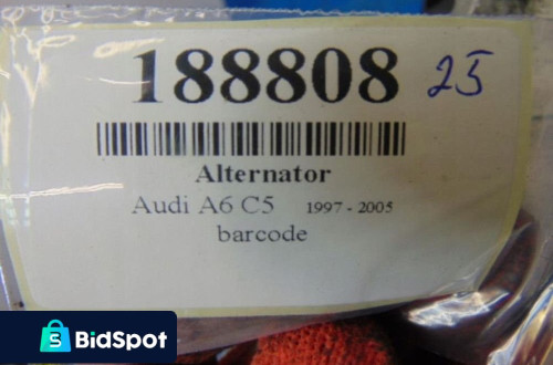 AUDI A6 C5 2.5TDI ALTERNATOR 059903015G
