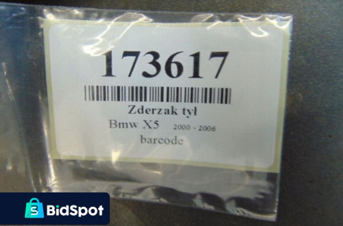BMW X5 E53 ZDERZAK TYŁ