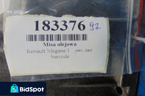RENAULT MEGANE I 1.9DTI MISKA OLEJOWA 8200105022