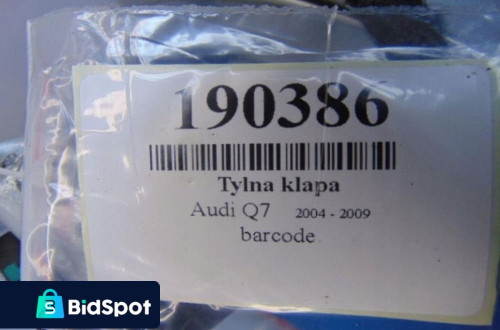 AUDI Q7 TYLNA KLAPA LAKIER LY7W