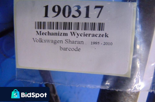 VOLKSWAGEN SHARAN I LIFT MECHANIZM WYCIERACZEK PRZÓD