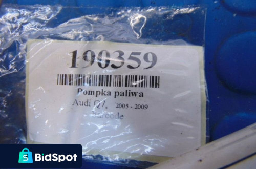 AUDI Q7 2007 3.0TDI POMPA PALIWA