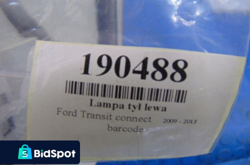 FORD TRANSIT CONNECT LAMPA TYL LEWA