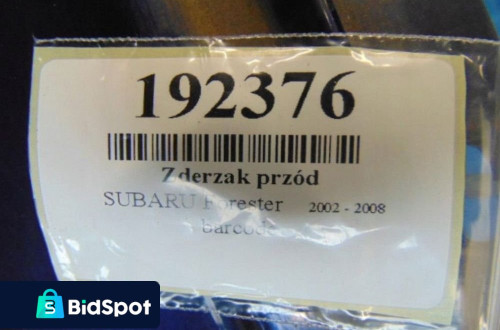SUBARU IMPREZA II ZDERZAK PRZÓD