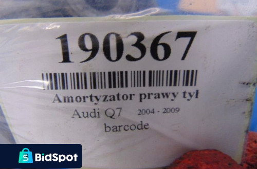 AUDI Q7 3.0TDI AMORTYZATOR PRAWY TYL AIRMATIC 7L8616020A