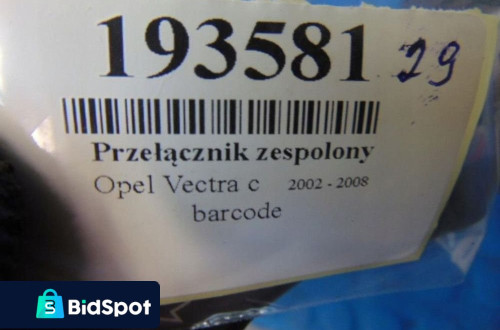 OPEL VECTRA C PRZEŁĄCZNIK ZESPOLONY 13132475GL
