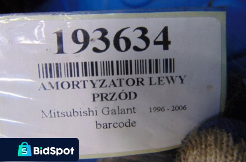 MITSUBISHI GALANT 2.4 V6 AMORTYZATOR LEWY PRZÓD