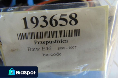 BMW E46 2.0B PRZEPUSTNICA 7502444