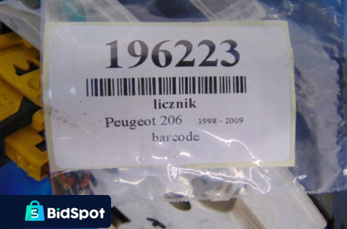 PEUGEOT 206 LICZNIK 9641573680
