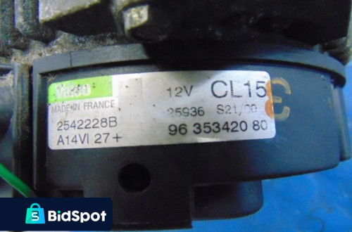 PEUGEOT 206 2.0HDI ALTERNATOR 2542228B 9635342080