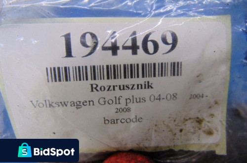 VOLKSWAGEN GOLF PLUS 1.9TDI ROZRUSZNIK TS18E1