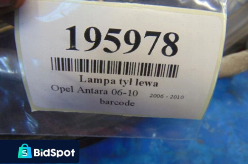 OPEL ANTARA LAMPA TYŁ LEWA EU