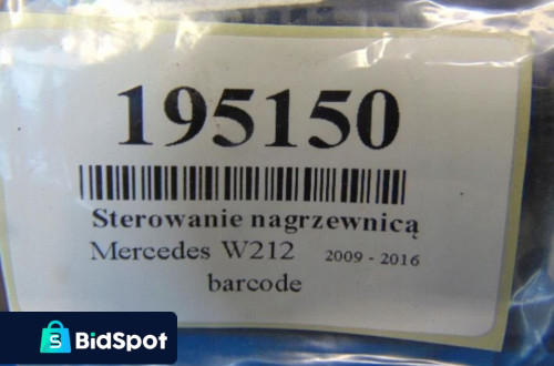 MERCEDES W212 PANEL NAWIEWU A2129007404