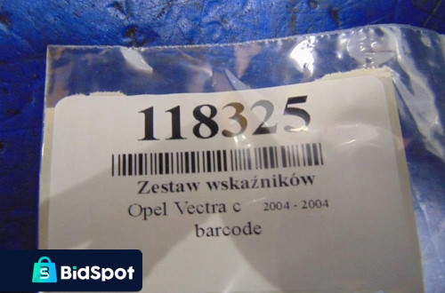 LICZNIK OPEL VECTRA C 1.9CDTI ZESTAW WSKANIKOW 110080278