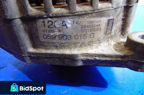 VOLKSWAGEN PASSAT B5 2.5TDI ALTERNATOR 059903015G