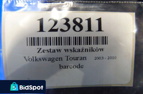 VOLKSWAGEN TOURAN 1.9TDI LICZNIK 1T0920850G