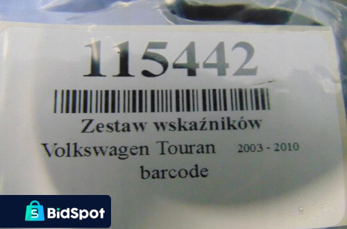 VOLKSWAGEN TOURAN 1.9 TDI LICZNIK 1T0920862F