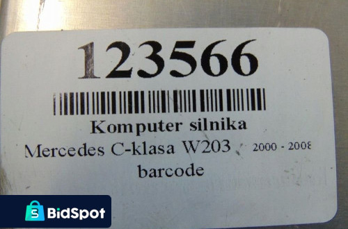 MERCEDES 2.2 CDI W203 KOMPUTER SILNIKA 0281010607