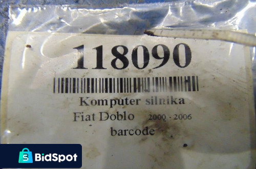 KOMPUTER SILNIKA FIAT DOBLO 1.9JTD KL647 46737473