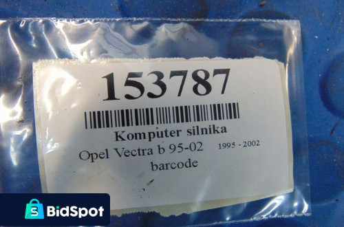 OPEL VECTRA B KOMPUTER SILNIKA 1.6 16V BENZYNA 09364599