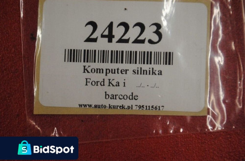 FORD KA II 1.3 KOMPUTER SILNIKA S118685002E