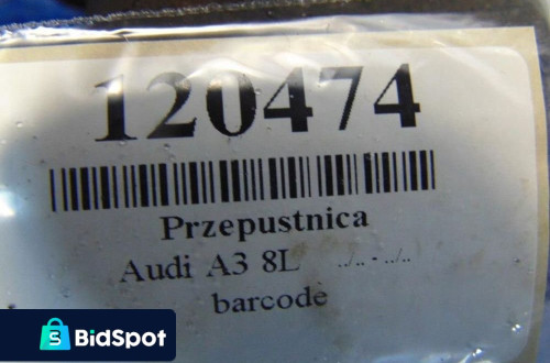 PRZEPUSTNICA AUDI A3 8L 1.4 16V BENZYNA