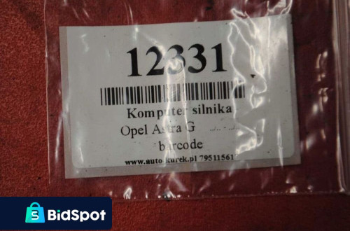 OPEL ASTRA G 1.2 16V KOMPUTER SILNIKA 0261204093
